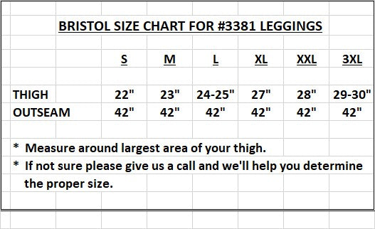 #3381 Ladies Leather Legging