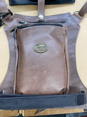 #121 - Men's/Ladies' Small Leather Motorcycle Waist/Thigh Bag