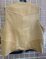 #3167X  Men's Two-Tone Leather Vest