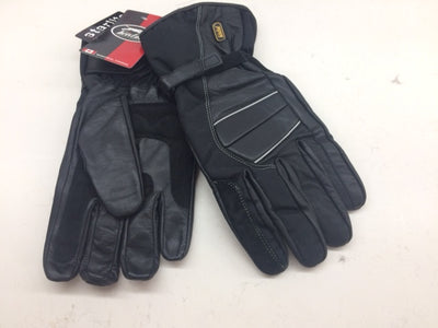#332  Men's Leather & Nylon Water Resistant Glove