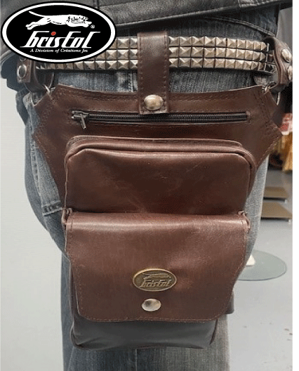 Mens motorcycle hip bag sale